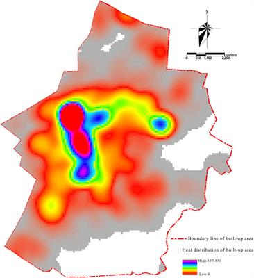 Evaluation on the urban green space layout in the central city of Yuxi based on big data